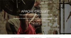 Desktop Screenshot of apachecrossfit.com